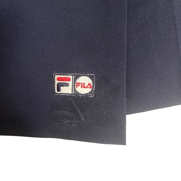 FILA Pleated Skirt Street Style Plain Logo Mini Skirt - Picture 4 of 4